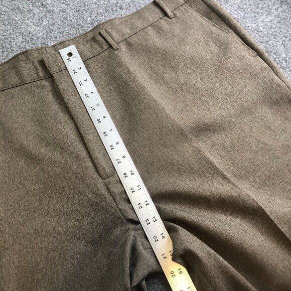 Levis Pants Mens 52x30 Brown Tan Action Slacks Trousers Vintage Pockets - Picture 6 of 11